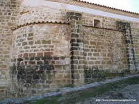 VISTA NORESTE. PERFIL DE �BSIDE Y TEMPLO ORIGINAL