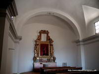 CABECERA DEL TEMPLO. RETABLO DE SAN MIGUEL