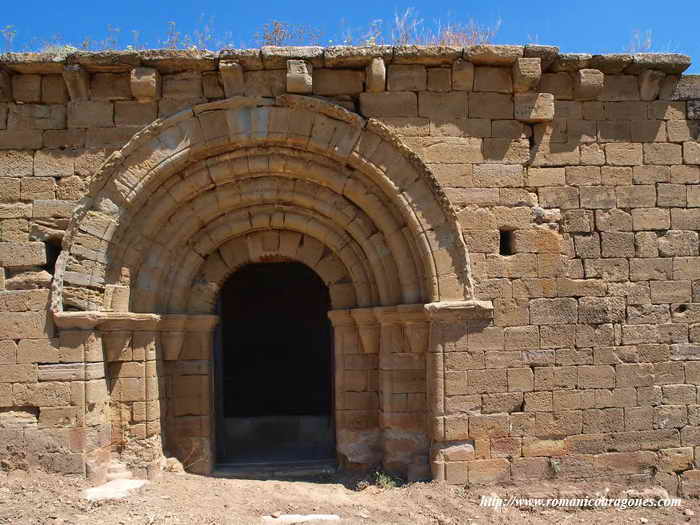ACTUAL CABECERA DEL TEMPLO DESDE EL ESTE