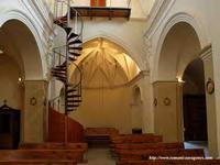 INTERIOR DEL TEMPLO HACIA EL ESTE