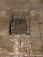 MURO SUR DEL TEMPLO AL INTERIOR