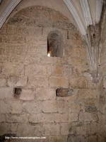 LIENZO DE PONIENTE DE LA TORRE, DESDE EL INTERIOR