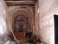 INTERIOR DEL TEMPLO HACIA LA CABECERA