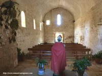 VISTA INTERIOR DEL TEMPLO HACIA LOS PIES.