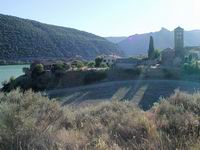 SILUETA DEL TEMPLO, DESDE EL ESTE