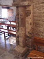 VANO ANTERIOR DELMURO NORTE. DETALLE DE JAMBA OESTE