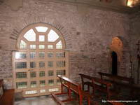 MURO NORTE DESDE EL INTERIOR, CON SUS DOS PUERTAS ARC�ICAS.
