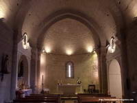 INTERIOR DEL TEMPLO HACIA LA CABECERA