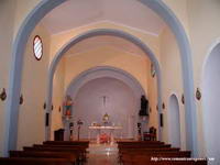 INTERIOR DEL TEMPLO HACIA LA CABECERA