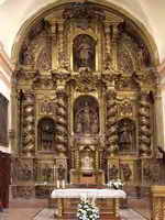 RETABLO BARROCO DE LA CABECERA
