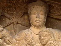 DETALLE DE LA VIRGEN Y EL NI&Ntilde;O