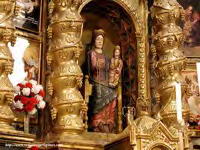 RETABLO BARROCO CON R�PLICA DE LA VIRGEN