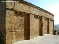 MURO NORTE DEL TEMPLO, CON CORNISA ORIGINAL