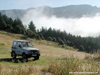 BELLO PAISAJE CON NIEBLA. JULIO 2001