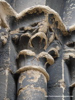 DETALLE DE LA CABECERA RECRECIDA DEL TEMPLO