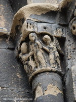 DETALLE DE LA CABECERA RECRECIDA DEL TEMPLO