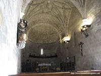 INTERIOR DEL TEMPLO HACIA LA CABECERA