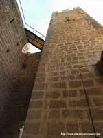 MURO OESTE, Y ARRANQUE DE B�VEDA, SOBRE PORTADA DE ACCESO