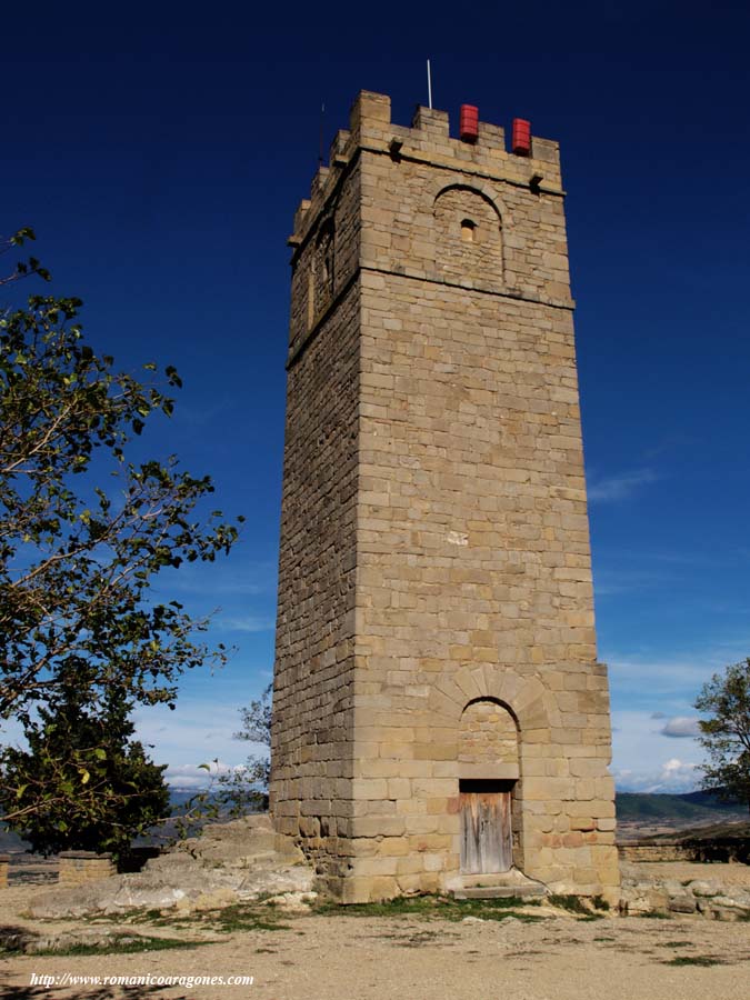 TORRE�N DEL CASTILLO DE SOS. VISTA SURESTE