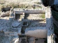 DETALLE DEL ARRANQUE DEL TORRE�N SUR