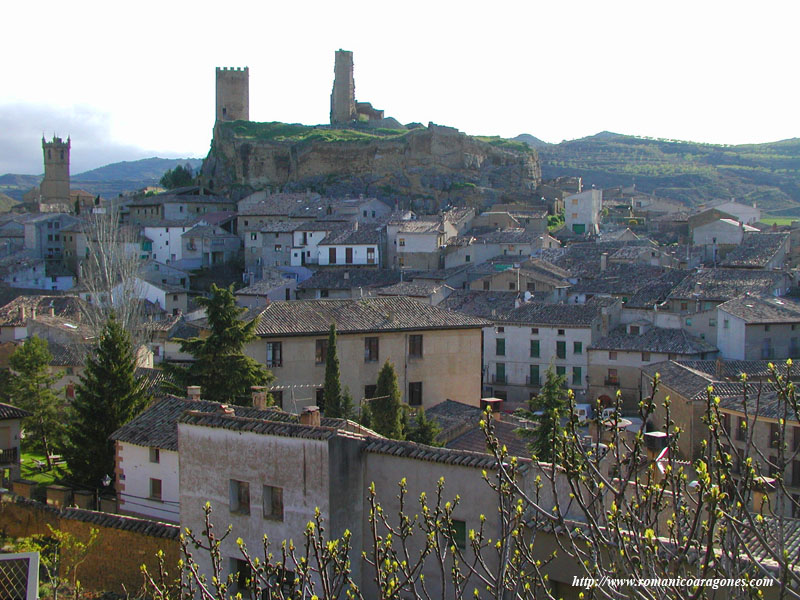 PLATAFORMA ROCOSA Y TORRES DEL CASTILLO, DESDE SAN JU�N