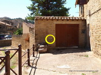 MURO EN QUE SE HALLA LA CRUZ DE CONSAGRACI�N