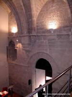 INTERIOR DE LA NAVE,  DESDE EL CORO HACIA LA ENTRADA