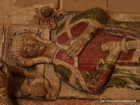 DETALLE DEL ARCOSOLIO DE LOPE XIMENEZ