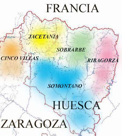 RUTAS ROMANICAS; NO COINCIDENTES CON COMARCAS
