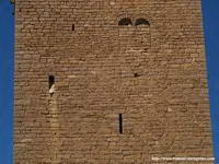 DETALLE LIENZO ESTE: VENTANAL GEMINADO-CAPILLA CEGADO. DESAG�E RETRETE Y ASPILLERA