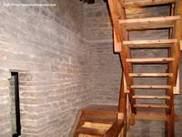 HUECO DE LA ESCALERA. ANGULO NOROESTE