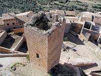 TORRE ALBARRANA DESDE CORREDOR SUPERIOR DE LA COLEGIATA