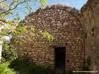 INTERIOR IGLESIA. DIAFRAGMA HACIA LA CABECERA.