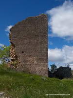 VISTA ESTE, CON RESTOS DE ESTANCIA A SU DERECHA
