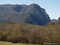TORRE Y CONGOSTO DE MONTREBEY, DESDE CHIRIVETA