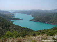 PANTANO DE EL GRADO DESDE EL CASTILLO