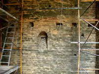 DETALLE MURO SUR. ASPILLERA CEGADA