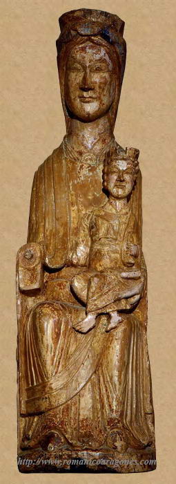 TALLA ROMÁNICA DE LA VIRGEN