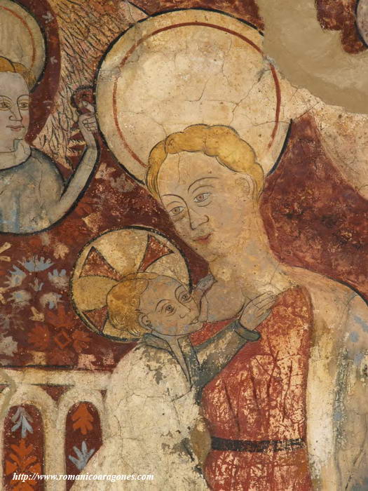 VIRGEN AMAMANTANDO AL NIÑO