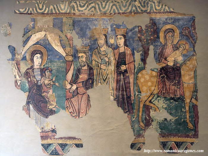 EPIFANÍA Y HUIDA A EGIPTO -EN MUSEO DIOCESANO DE JACA-