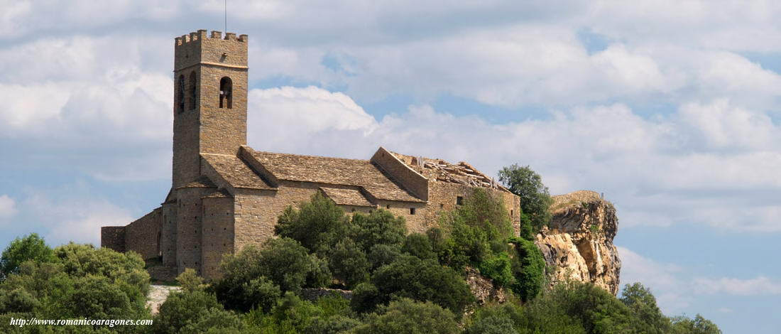 VISTA NORESTE DEL TEMPLO