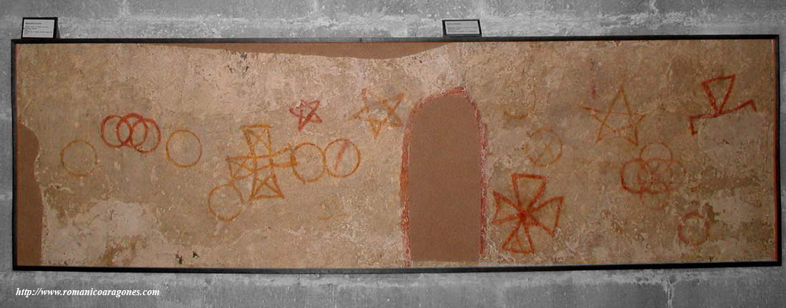 PINTURAS MURALES, ACTUALMENTE EN MUSEO DIOCESANO DE BARBASTRO