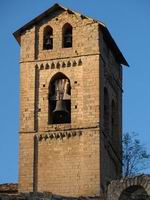 DETALLE DE LA TORRE DE LA IGLESIA