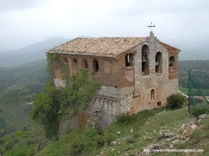 TEMPLO DESDE EL NOROESTE