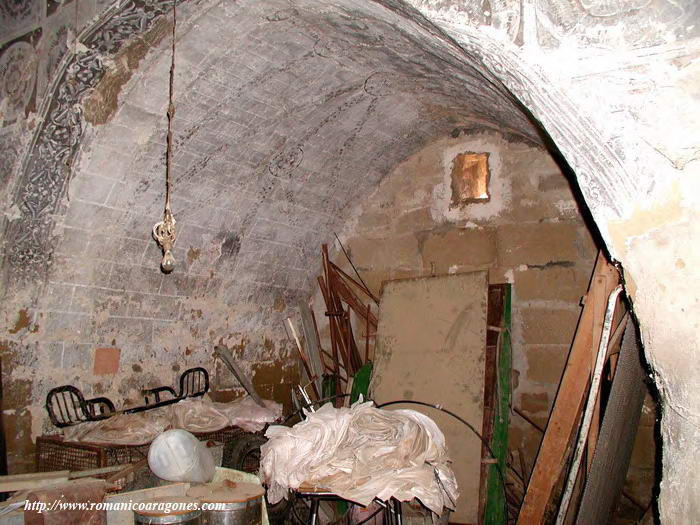 CABECERA DE LA CAPILLA AADIDA AL LADO NORTE DEL TEMPLO