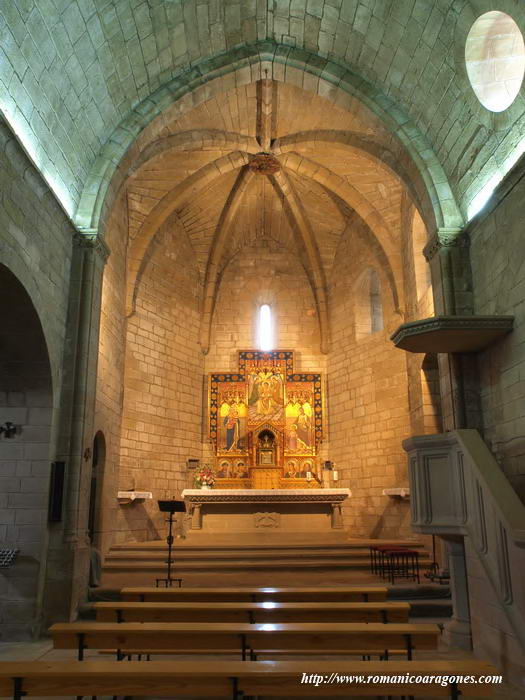 CABECERA GÓTICA DEL TEMPLO