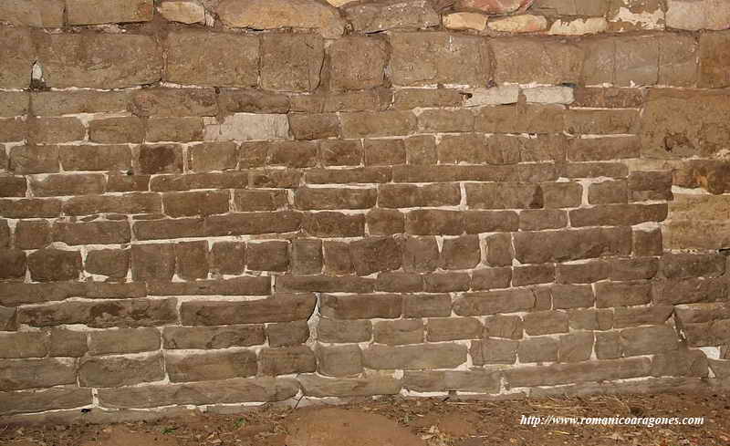 INTERIOR DEL MURO OESTE