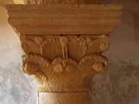 ARENILLAS DE SAN PELAYO. PALENCIA. CAPITEL SALA CAPITULAR