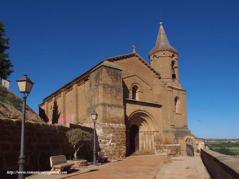 VISTA NOROESTE DEL TEMPLO, Y SU ACCESO