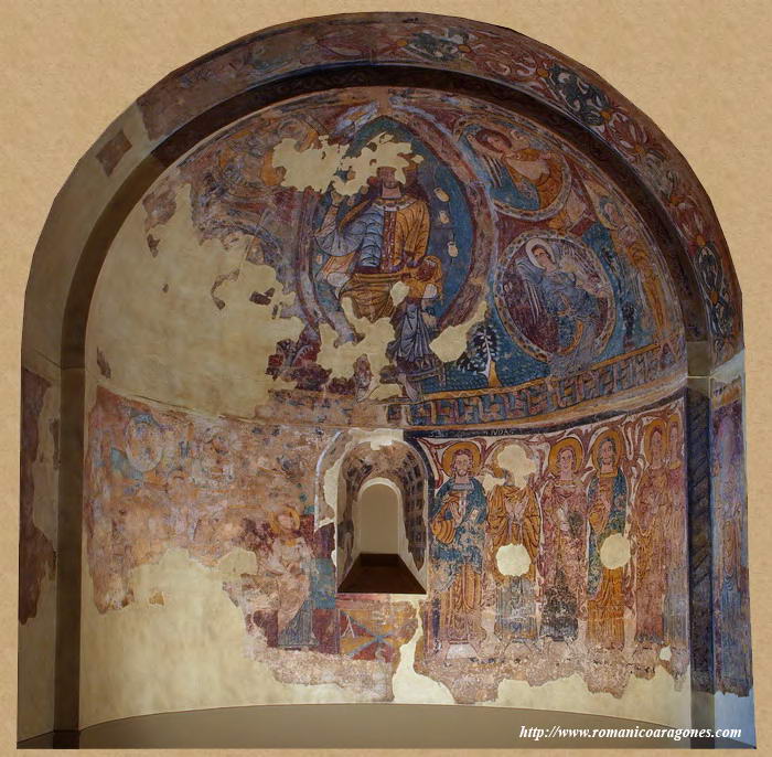 DECORACIÓN ABSIDAL EN EL MUSEO DIOCESANO DE JACA